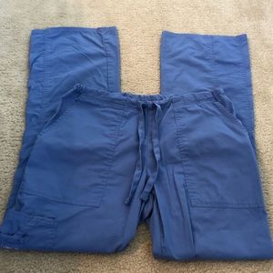 Ceil Blue drawstring Cherokee workwear scrub pants